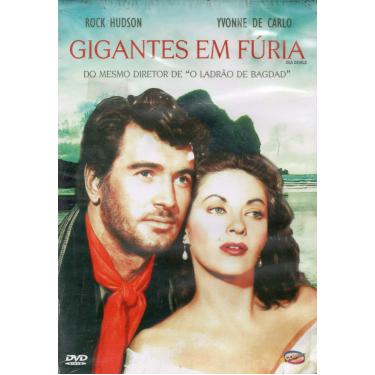 Imagem de DVD Gigantes Em Fúria - Rock Hudson, Yvonne De Carlo
