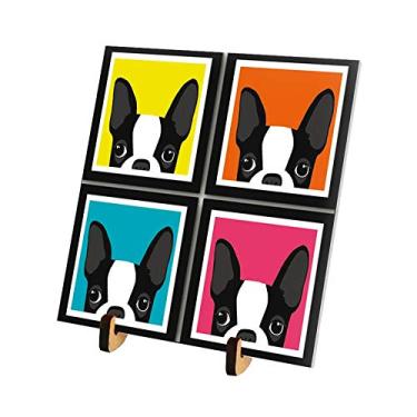 Imagem de Azulejo 15x15 com pézinho CN Bulldog Francês Pop