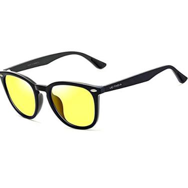 Imagem de Óculos de Sol de Alumínio Veithdia Lentes Fotocromatica Polarizado com Proteção Uv400 Unissex (Night Vision)
