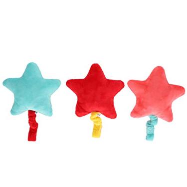 Imagem de LZKW Brinquedo para animais de estimação, 3 peças de algodão, brinquedo de limpeza de dentes de cães, pelúcia para cães de estimação