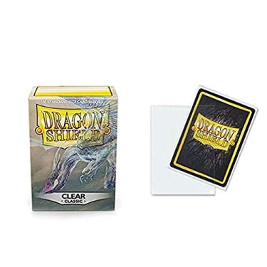 Imagem de Dragon Shield Classic Clear Standard Size 100 ct Card Sleeves Individual Pack