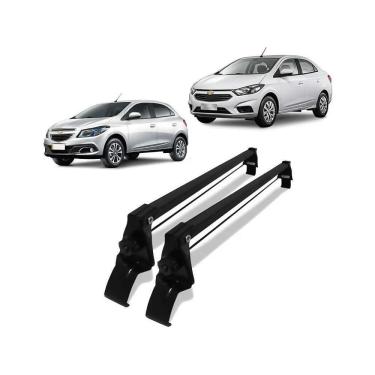 Imagem de Rack De Teto Bagageiro Aço Chevrolet Prisma Onix 2012 A 2019