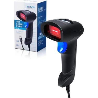 Imagem de Leitor de Codigo de Barras USB LCB-180 EXBOM 1291