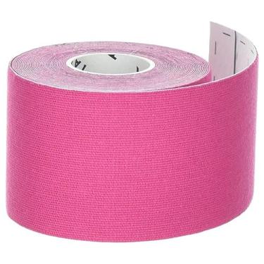 Imagem de Bandagem Elástica Funcional Fita Kinesio Tape - resistente à água, fita cinesiologia para alívio dor muscular (Rosa)