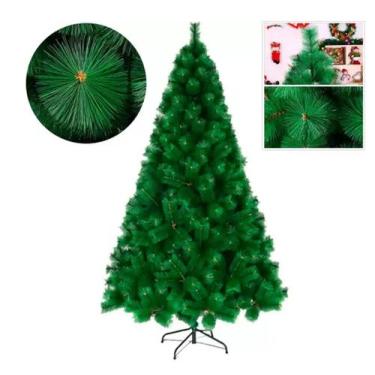 Imagem de Árvore De Natal Pinheiro Verde 130cm Natal Luxo Tradicional Ramos Enco