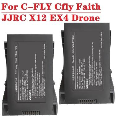 Imagem de Bateria recarregável para JJRC X12 e EX4  bateria Lipo para C-FLY Cfly Faith Drone  FPV RC GPS