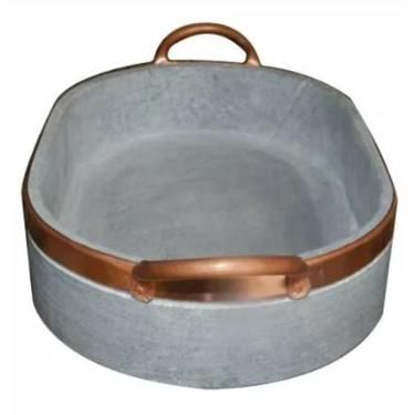 Imagem de Travessa Para lasanha  em  Pedra sabão  18 X 29 Cm