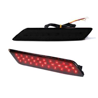 Imagem de GTINTHEBOX Led Retrorefletor de para-choque Lâmpada de freio com seções de seta de seta para Honda Civic 2013-2015GTINTHEBOX GT-RB-088B