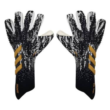 Imagem de Luvas de goleiro de futebol, borracha de látex respirável antiderrapante