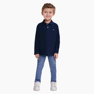 Imagem de Infantil - Camisa Polo Menino Milon Azul Marinho  menino