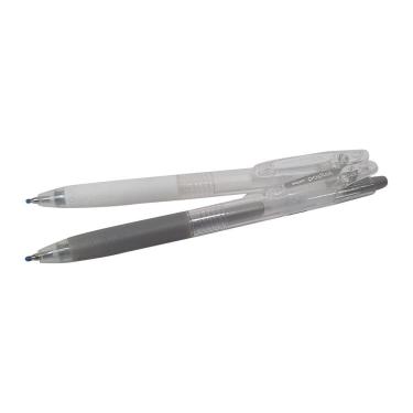 Imagem de Kit 4 Canetas Poplol Pilot Gel 0.5 Preta Branca Ouro Prata