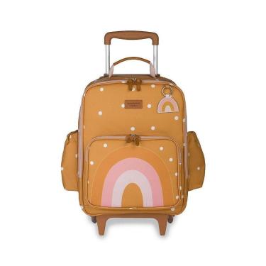 Imagem de Mochila de Rodinhas MasterBag Arco-Íris Boho Mostarda-Feminino