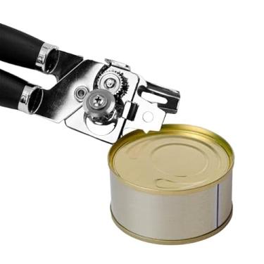 Imagem de Abridor De Lata Manivela Moderno Aço Inox Sardinha Legumes