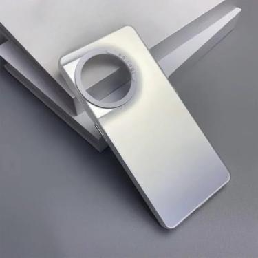 Imagem de Para OnePlus 12 Ace 2 Pro 1 11 1 ACE2 1 11R Capa de telefone Proteção à prova de choque Capa traseira anti-impressão digital, IMD branco, para OnePlus 11R