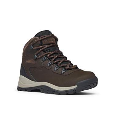 Imagem de Columbia Bota feminina Newton Ridge leve impermeável para caminhada, Cordovan, joia da coroa, 12