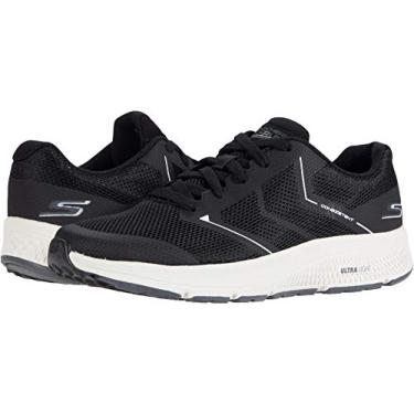 Imagem de Skechers mens Go Run Consistent - Performance Running & Walking Shoe Sneaker, Black/White, 7.5 US