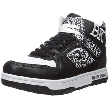 Imagem de British Knights Tênis masculino Kings Sl, Preto/Branco/El, 44