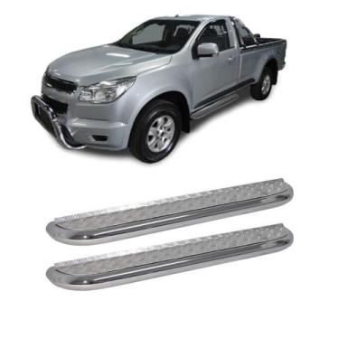 Imagem de Estribo S10 2013 a 2020 Cabine Simples Cromo - CCF