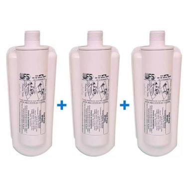 Imagem de KIT 3 Refil Filtro P/ Purificador De Água Latina PA335 PA355 - WFS