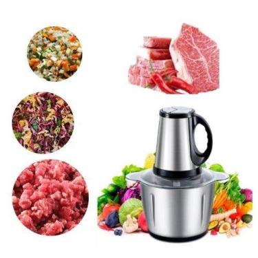Imagem de Moedor Multiprocessador De Carne Legumes Tempero Elétrico 3l - ZEM, 11