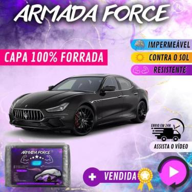 Imagem de Capa Cobrir Carro CITROEN DS3 100% Forrada Armada Force 100% Impermeáv