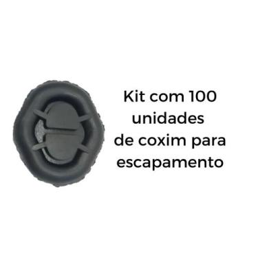 Imagem de Kit 100 Unidades Borracha Coxim Carro Gol/Passati/Saveiro - VABADUS