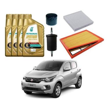 Imagem de Kit Revisao Troca De Filtro Fiat Mobi 1.0 2021 A 2024 - Wega