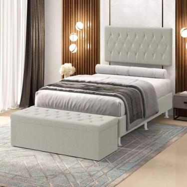 Imagem de Kit Painel Centaurus 140 e Calçadeira Sagitarius Bouclê Aradecor, OFF 