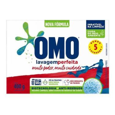 Imagem de Sabão Em Pó Omo Sabão Em Pó Lavagem Perfeita Caixa 400 G