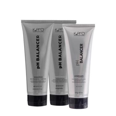 Imagem de Kit K.Pro pH Balancer Shampoo Condicionador e Acidificante (3 produtos