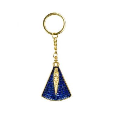 Imagem de Chaveiro Nossa Senhora Aparecida Dourada 6cm - Taimes