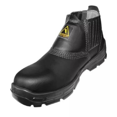 Imagem de Bota Microfibra Bp Eletricista Com Elastico Preto CA38760 42 BRACOL