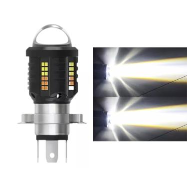 Imagem de Farol LED de Motocicleta, Foco Concentrado Super Brilhante, Longo e Curto Alcance