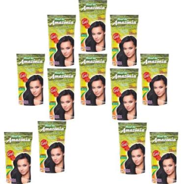 Imagem de Amazonia Preto Medio (Preto Natural) Hene em Gel 180gr Divina Dama Pou