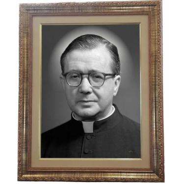 Imagem de Quadro São Josémaria Escrivá, Mod. 05, Tam. 53x43cm. Angelus