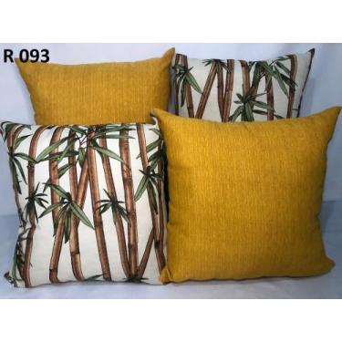 Imagem de Kit C/ 4 Capas P/ Almofadas Decorativas Colorida 48x48 - JZ Enxovais ,