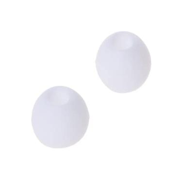 Imagem de Borrachinhas Borracha Para Fone De Ouvido Airdots 1 2 3 Mi Redmi S Haylou 3 Pares (P,M,G) - ((BRANCO))