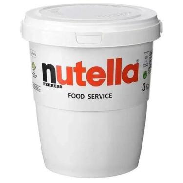 Imagem de nutella creme de avelã 3kg ferrero