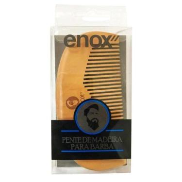 Imagem de Pente de Madeira Enox Para Barba Cód.1744 - BELLIZ COMPANY