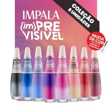 Imagem de Kit Esmalte Impala ImPrevisivel Duo Color