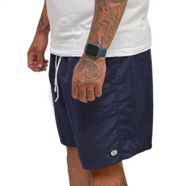 Imagem de Bermuda Short Moda Praia Plus Size Masculino Tactel G1 G2 G3 - MP Moda