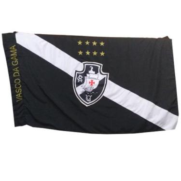 Imagem de Bandeira Do Vasco Da Gama 100% Poliester 1,60 X 1,10 Grande