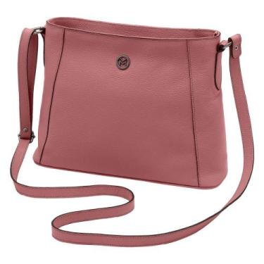 Imagem de Bolsa de Couro Mariart Jasmim, Blush
