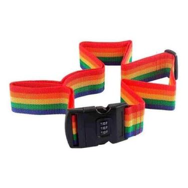Imagem de Fita Para Mala Ajustável Com Segredo 2m X 5cm Western
