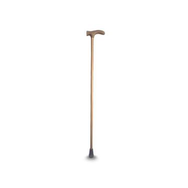 Imagem de Bengala Alumínio Bronze Tipo T Fixa - ALO
