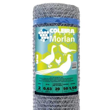 Imagem de Tela galinheiro hexagonal malha 2 fio 23 50m x 1,50m - 000490