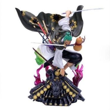 Imagem de Roronoa Zoro Ninja 3 Espadas One Piece Action Figure - ActionCollectio