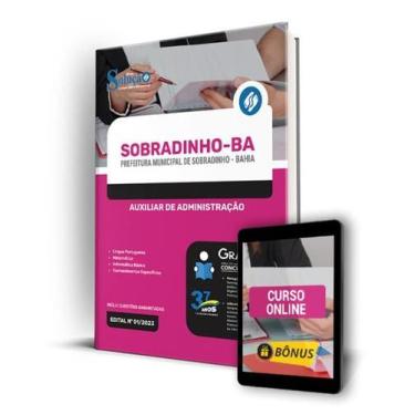 Imagem de Apostila Prefeitura de Sobradinho - BA - Auxiliar de Administração