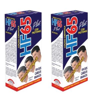 Imagem de Kit 2 Loção Restauradora HF65 Plus Unissex 120Ml - Pepilon