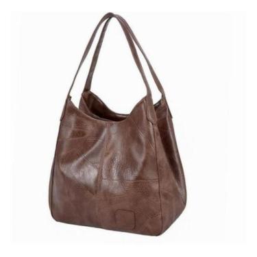 Imagem de Bolsa Feminina Academia Ombro Trabalho Multiuso  - AlwyStore, Cafe